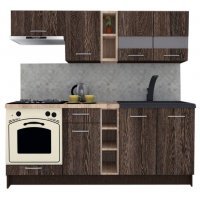 Bucatarie MARINA NEW 200 Wenge / Decor 7648
